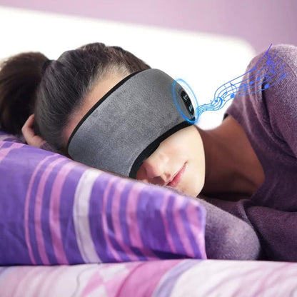 Mascara para dormir con auriculares
